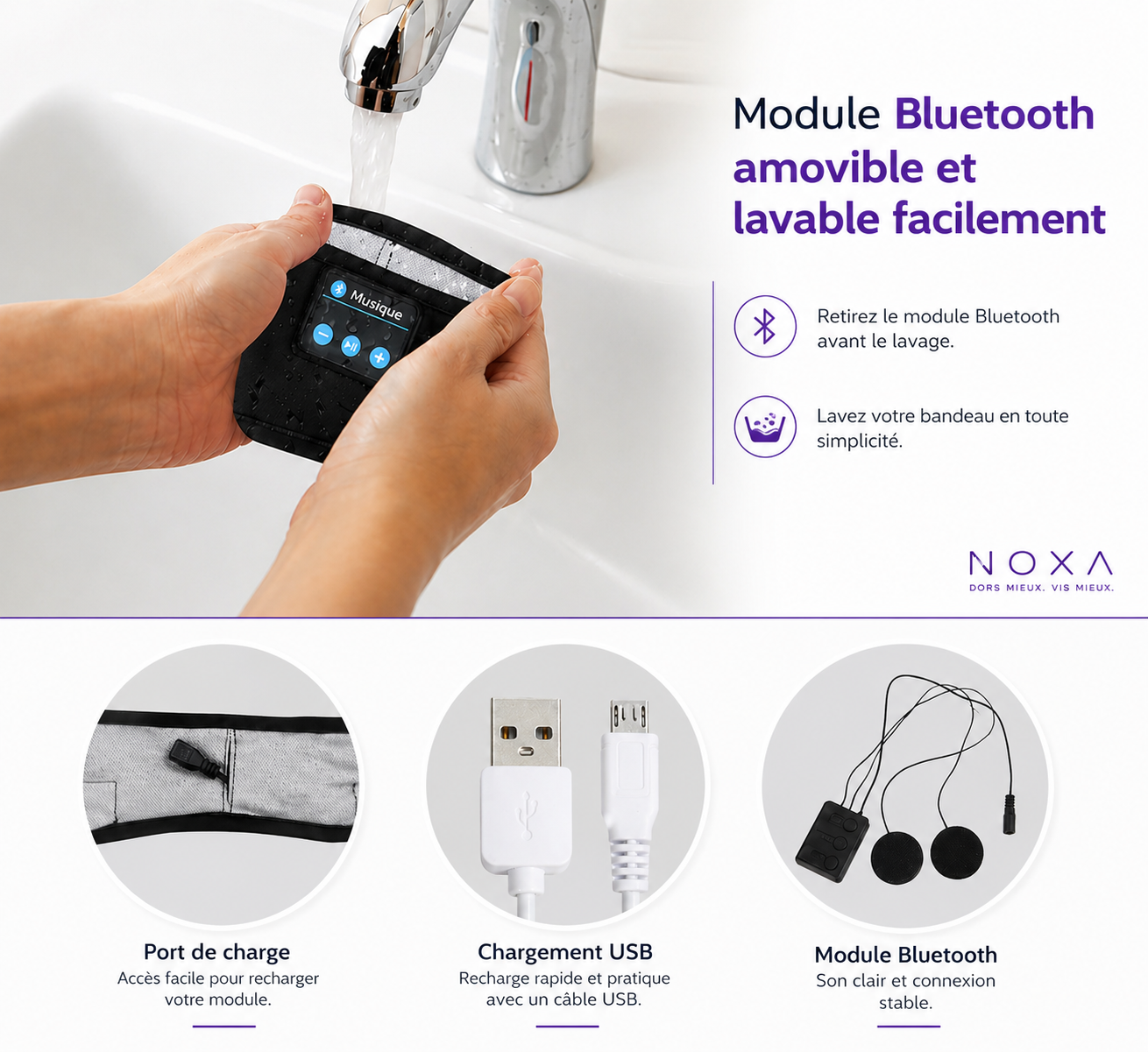 Bandeau Bluetooth NOXA™